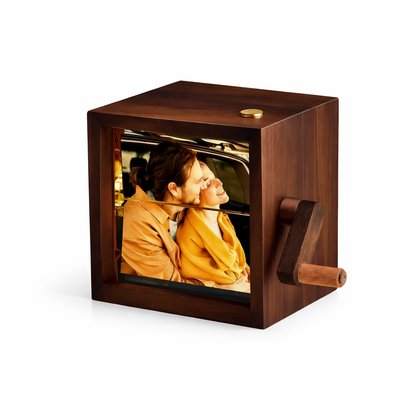 Álbum de madera personalizable